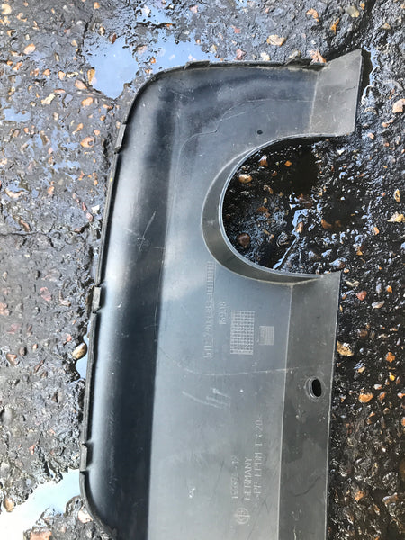 51127906283 BMW 5 Series 2016 f10  535i Rear Bumper Diffuser