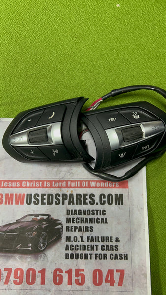 61317847654     BMW 3 F30 F35 F31 Steering wheel buttons/switches 7847654