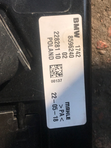 17428596240 BMW X1 2019 Electric fan/ pusher fan