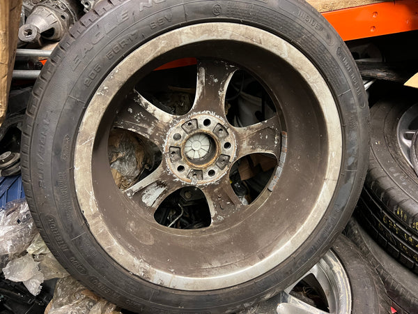 BMW 1 SERIES SPORT E87 07-14 SINGLE ALLOY WHEEL + TYRE  205-50-17  6778219