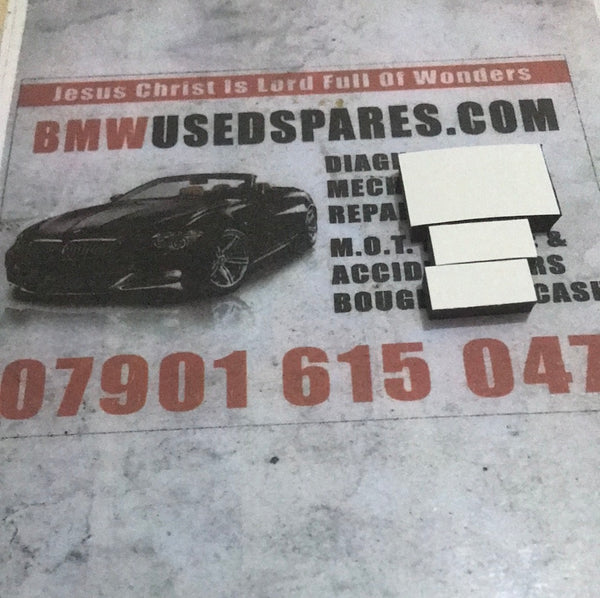 51312996980 BMW Mini X5 stopper glazing body @ £5.00