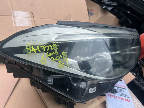 8497228   Bmw 6 series 2018 Gt G32  Drivers side Adaptive Led headlight   Bmw 6 series headlight