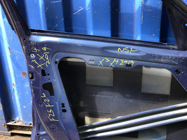 BMW X3 2019 f25 Passenger Side Front Door