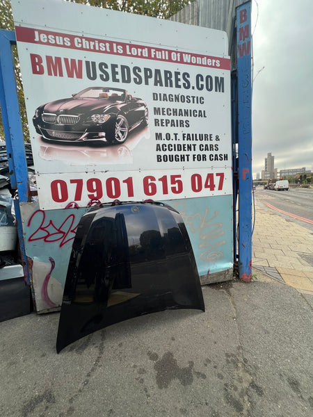 BMW X5 2014 E70 Bonnet    Bmw X6 E71 2014 Bonnet Hood  6917364  needs respray /repair