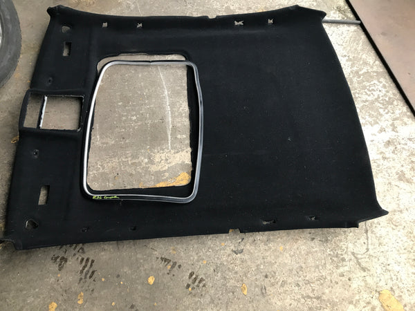 BMW 3 Series 1998 E36 coupe roof lining in black