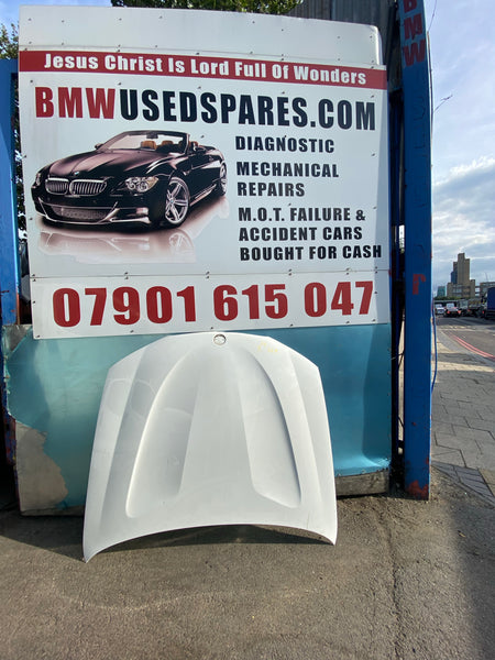 Bmw X4 2017 f26 bonnet in white