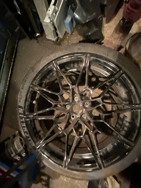 8093838  BMW  M3 G80 M4 G82 G83 19 Inch  summer single alloy wheel Styling 826 M Double-Spoke 8093836