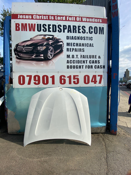 Bmw X4 2017 f26 bonnet in white