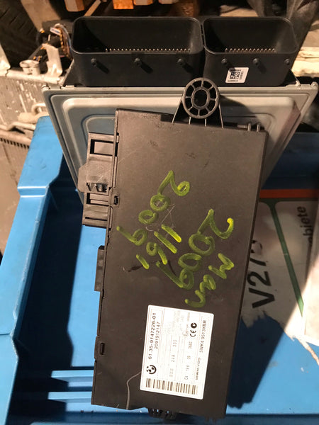 7595179     5wk93727     BMW 1 Series 2009 N43 Engine Ecu kit Set 61359147226