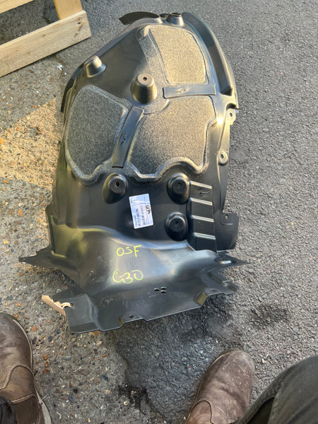 51717340796   NEW BMW 5 G30 FRONT RIGHT INNER FENDER REAR PART   7340796   GENUINE