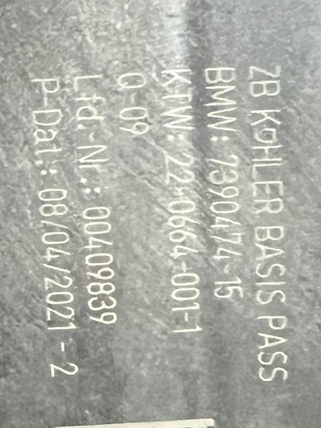 5174276487  Mini Countryman 2017 R60 - Air duct  new 5174276487   7390474