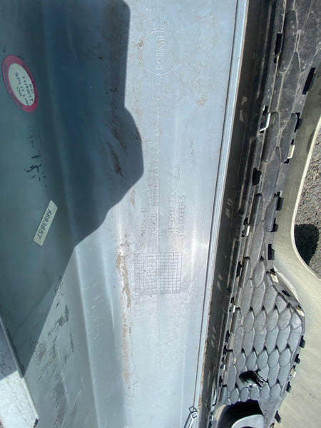 7349626     Mini Cooper S 2017 F55 Rear Bumper Genuine  Cream