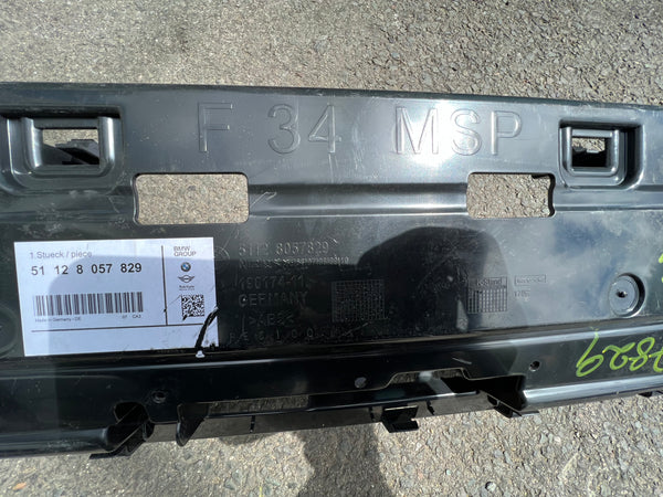 51128057829  BMW 3 Series 2018 F34 GT -M- REINFORCEMENT FOR REAR BUMPER LOWER  8057829
