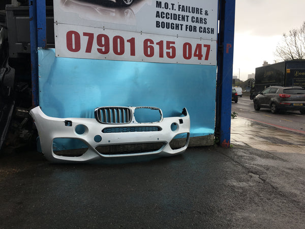 51118054014 BMW X5 2014- 2016 F15 M-SPORT FRONT BUMPER with camera hole