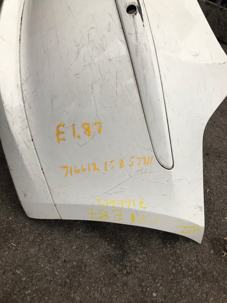 BMW 1 SERIES E87 LCI E81 SE REAR BUMPER P/N: 7166612 In White