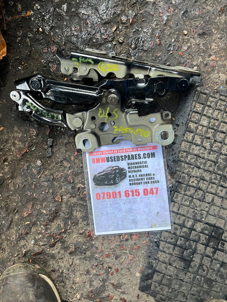 7450590      BMW 3 Series 2022  G20 G21 driver side bonnet hinge   Bmw G20 HOOD BONNET HINGLE   7450590 Ww w