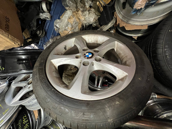 BMW 1 SERIES SPORT E87 07-14 SINGLE ALLOY WHEEL + TYRE  205-50-17  6778219