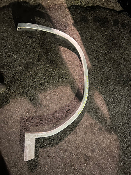 51138064821  BMW X3 2021 G01  m sport passenger side front  MOLDING ON THE FENDER   8064821