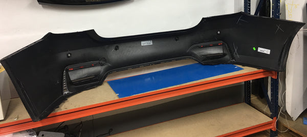 51128054284 BMW M4 2017 F82 Rear bumper May need a Respray p.d.c holes, Reflectors holes No Diffuser