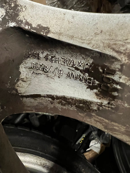 BMW 1 SERIES SPORT E87 07-14 SINGLE ALLOY WHEEL + TYRE  205-50-17  6778219