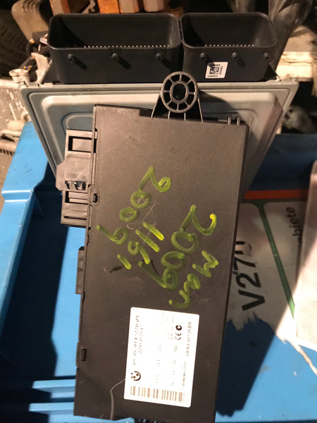 7595179     5wk93727     BMW 1 Series 2009 N43 Engine Ecu kit Set 61359147226