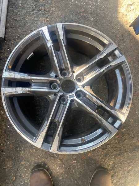 8092352    Bmw 1 Series  2020 F40 2 Series F44 18" 819 Alloy wheel 8Jx18   needs refurbishment   Bmw 1 series Alloy wheel