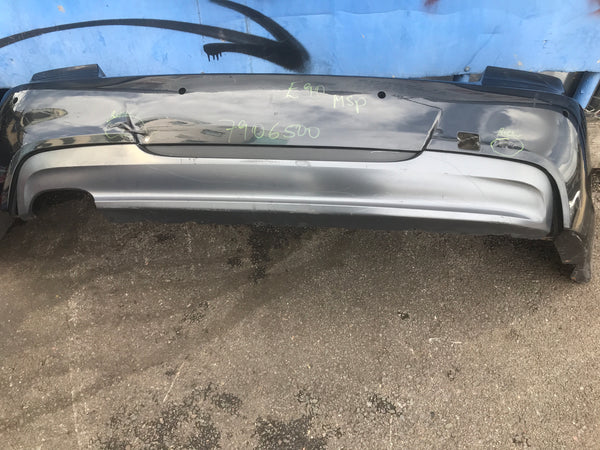 7906500 BMW 3 Series 2010 E90 4/Door saloon Rear M-sport Bumper