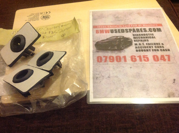51129806653 Bmw Mini r60 Countryman mount set pdc sensor rear bumper