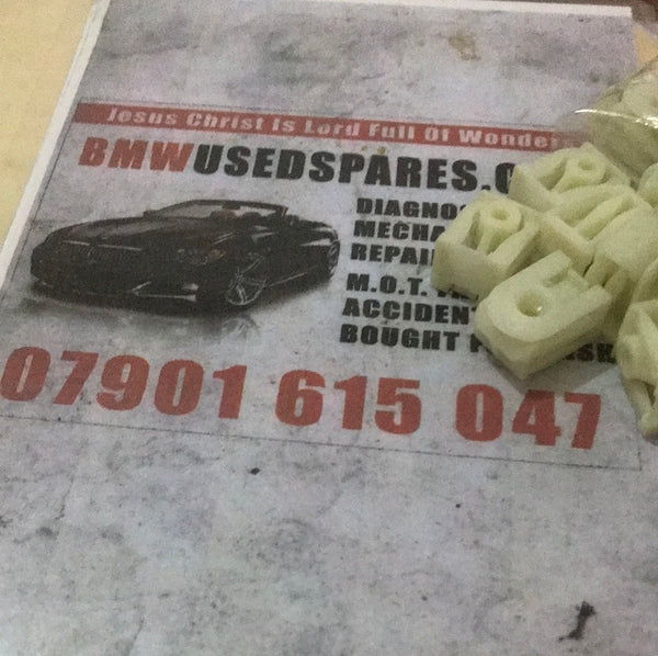 7311312 BMW Mini 3series g20 front panel plastic nut @£3.00 each