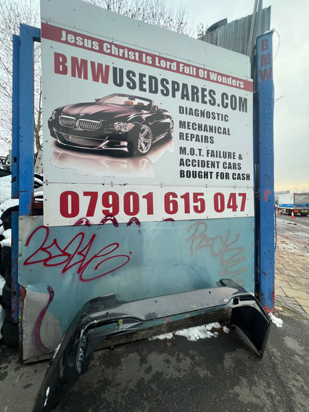 51128064711     BMW 5 Series 2019 G30 m-sport rear bumper   Needs repair   observe all pictures   with side camera holes    This bumper is £100 .00 because it needs repair