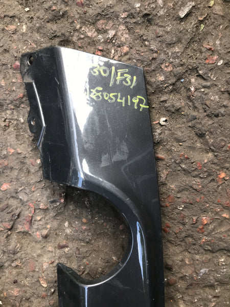 51128054197 BMW 3 Series 2017 f30 Rear Diffuser single exhaust