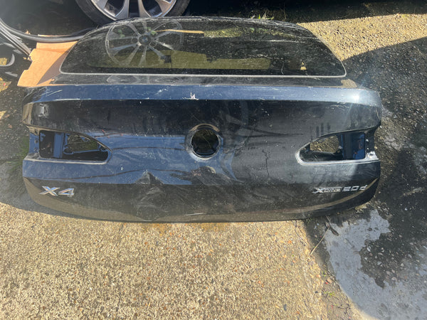 Bmw x4 rear tailgate   BMW X4 2018  F26 Rear Boot Trunk Lid Tailgate Black