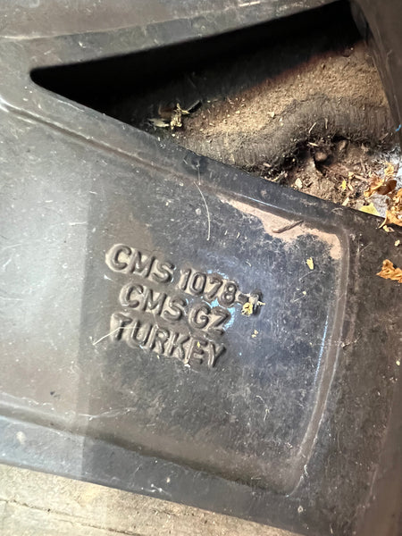 6888078       1 GENUINE MINI COOPER F55 F56 18" BRITISH SPOKE 820 single Alloywheel RIM BLUE