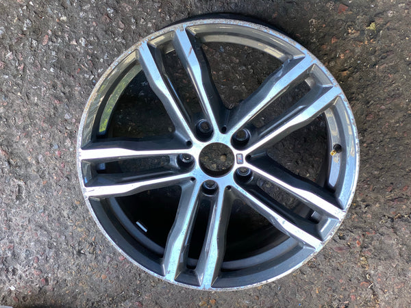 8043650  BMW  4 SERIES  2017  f32  19” FRONT ALLOY WHEEL 8j19 8097244 BLA 8043650 GRE