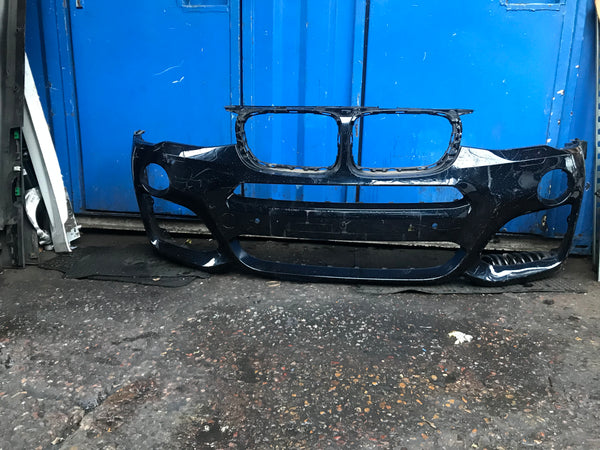 51118056874 BMW X3 2018 F25 M-sport front bumper.Needs respray