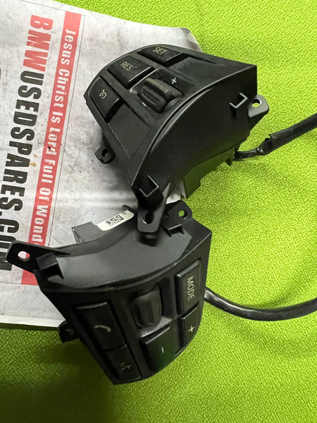 9261861    BMW F30 F31 F20 F21 F23 F32 F33 F36 Sport Steering wheel Cruise Control buttons  61319261861