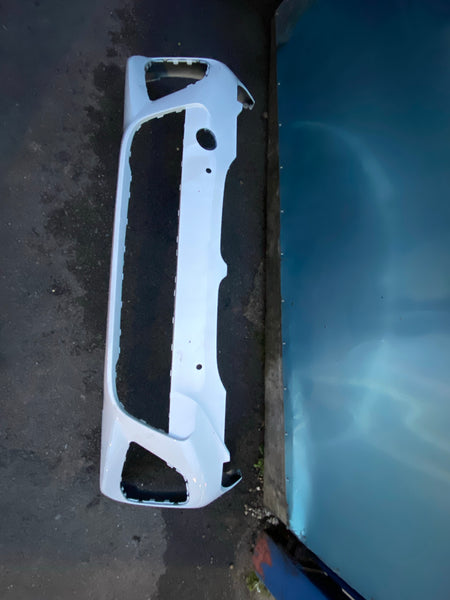 51118069346     BMW 3 Series 2019 G20 M Sport  Front Bumper with parking sensors holes  and camera holes