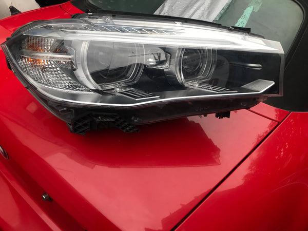 BMW X5 2018 F15 Bi- Xenon Headlight Driver Right Of/ Side 7290056