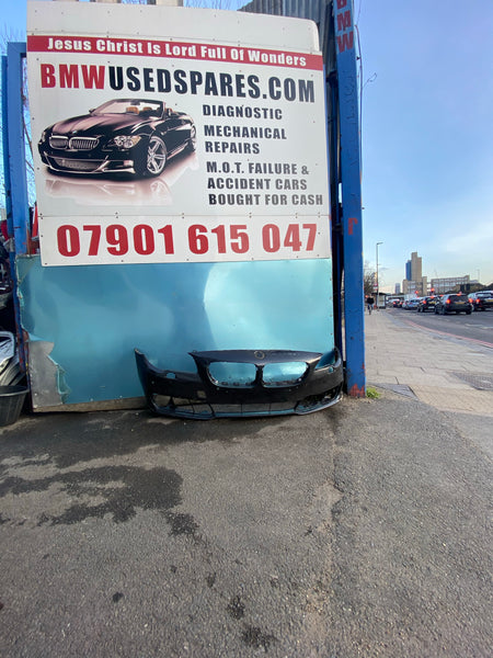 51117331706     BMW 5 Series 2014 F10 SE Front Bumper standard   observe pictures please   needs repair