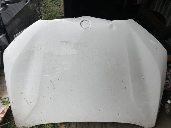 BMW X1 E84 2014 BONNET  in white