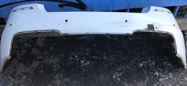 BMW 5 SERIES 2016  F10 M SPORT REAR BUMPER 51127906324 Md BT. Condition is Used.