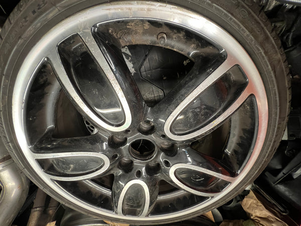 6855115        MINI JCW COOPER WORKS CUP 18" 1 single  ALLOY WHEEL    with tyre  Pirelli