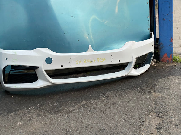 51118064928 BMW 5 Series 2019 G30 G31 Front M-sport Bumper with sensor and camera holes