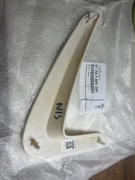 51747494355   NEW     BMW 4 SERIES  2017 F32 COUPE FRONT LEFT WING AIR DUCT    7494355