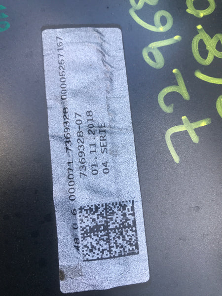 BMW i3 2018 Driver side rear Exterior Door Shell 51427296800  7296800