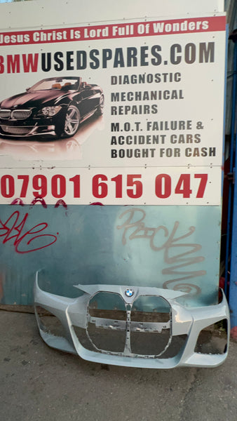 51118078610    Bmw i4 2022  G26 front m-sport bumper     8078610   Bmw i4 FRONT BUMPER