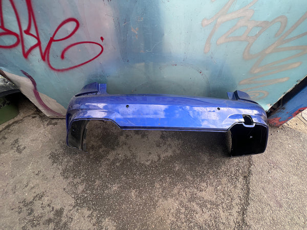 51128069387     Bmw 3 Series 2019  G20 SALOON M SPORT Rear Bumper in BLUE   GENUINE   8069387