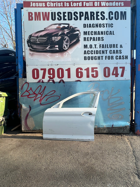 Bmw 5 series 2021 G30 passenger side front door shell needs a respray