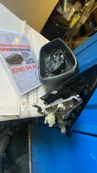 51167459039    BMW f20 1 series 2012-2019 passenger DOOR MIRROR  power fold  A091564