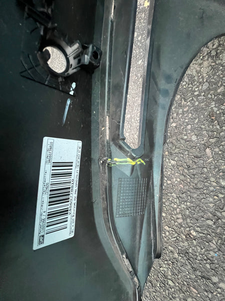 51128064711     BMW 5 Series 2019 G30 m-sport rear bumper   Needs repair   observe all pictures   with side camera holes    This bumper is £100 .00 because it needs repair